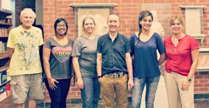Professor Richard Evans of UNISA with staff and students from UKZN’s Classics department.